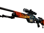 StatTrak™ SSG 08 | Dragonfire (Немного поношенное)