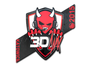 Наклейка | 3DMAX | ESL One Katowice 2015
