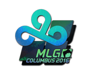 Наклейка | Cloud9 (голографическая) | MLG Columbus 2016