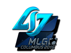 Наклейка | Counter Logic Gaming (металлическая) | MLG Columbus 2016