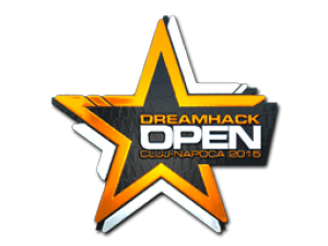 Наклейка | DreamHack (металлическая) | Клуж-Напока 2015