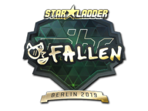 Наклейка | FalleN (Gold) | Berlin 2019