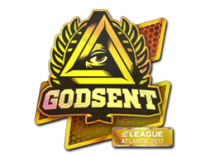 Наклейка | GODSENT (Holo) | Atlanta 2017