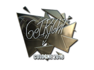 Наклейка | GeT_RiGhT (Foil) | Cologne 2016
