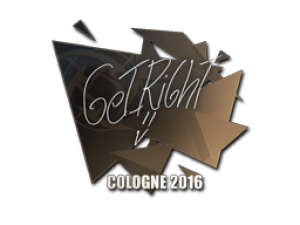 Наклейка | GeT_RiGhT | Cologne 2016
