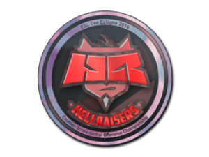 Наклейка | HellRaisers (голографическая) | Кёльн-2014
