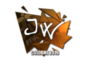 Наклейка | JW (Foil) | Cologne 2016