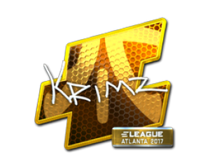 Наклейка | KRIMZ (Foil) | Atlanta 2017