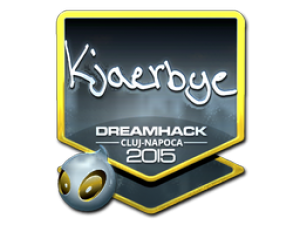 Наклейка | Kjaerbye (металлическая) | Клуж-Напока 2015