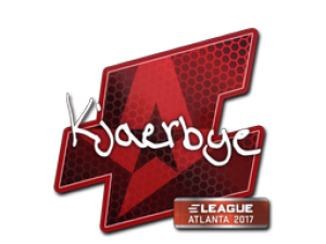 Наклейка | Kjaerbye | Atlanta 2017