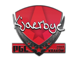 Наклейка | Kjaerbye | Krakow 2017