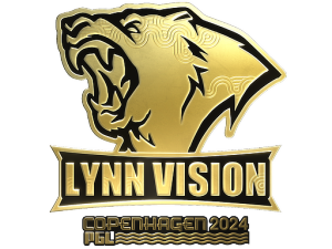 Наклейка | Lynn Vision (Gold) | Copenhagen 2024
