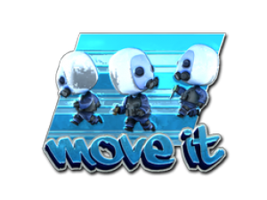 Наклейка | Move It(Foil)