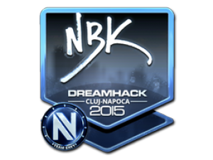Наклейка | NBK- (металлическая) | Клуж-Напока 2015
