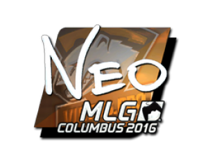 Наклейка | NEO (Foil) | MLG Columbus 2016