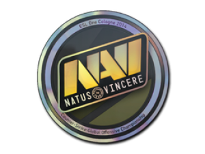 Наклейка | Natus Vincere (голографическая) | Кёльн-2014