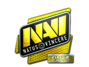 Наклейка | Natus Vincere (металлическая) | Атланта-2017