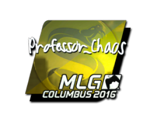 Наклейка | Professor_Chaos (Foil) | MLG Columbus 2016