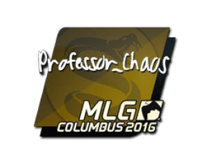 Наклейка | Professor_Chaos | MLG Columbus 2016