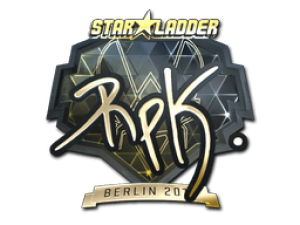 Наклейка | RpK (Gold) | Berlin 2019