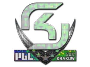 Наклейка | SK Gaming (Holo) | Krakow 2017
