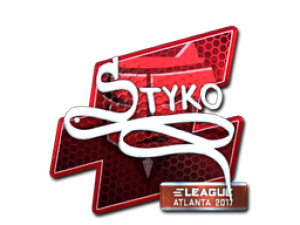 Наклейка | STYKO (Foil) | Atlanta 2017