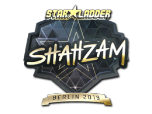 Наклейка | ShahZaM (Gold) | Berlin 2019