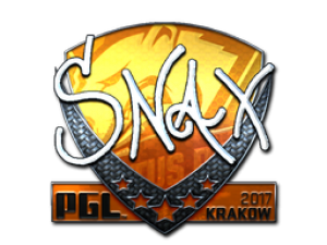 Наклейка | Snax (Foil) | Krakow 2017