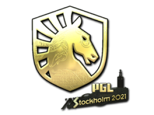 Наклейка | Team Liquid (золотая) | Стокгольм 2021