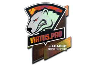 Наклейка | Virtus.Pro (голографическая) | Бостон-2018