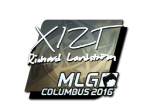 Наклейка | Xizt (Foil) | MLG Columbus 2016