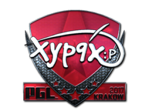 Наклейка | Xyp9x (Foil) | Krakow 2017
