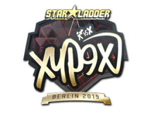 Наклейка | Xyp9x (Gold) | Berlin 2019