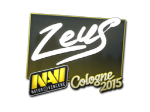 Наклейка | Zeus | Кёльн 2015