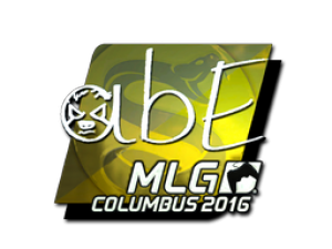 Наклейка | abE (Foil) | MLG Columbus 2016