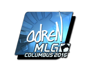 Наклейка | adreN (Foil) | MLG Columbus 2016