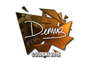 Наклейка | dennis (Foil) | Cologne 2016