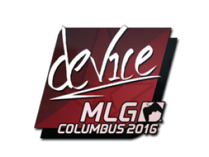 Наклейка | device | MLG Columbus 2016
