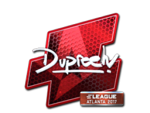 Наклейка | dupreeh (Foil) | Atlanta 2017