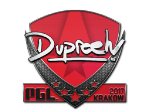 Наклейка | dupreeh | Краков-2017