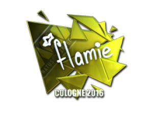 Наклейка | flamie (Foil) | Cologne 2016