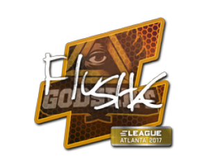 Наклейка | flusha | Atlanta 2017