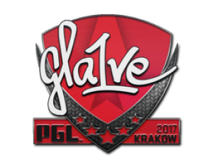 Наклейка | gla1ve | Krakow 2017