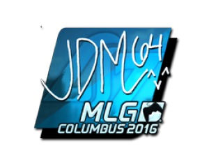 Наклейка | jdm64 (Foil) | MLG Columbus 2016