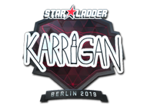 Наклейка | karrigan (Foil) | Berlin 2019