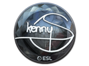 Наклейка | kennyS (металлическая) | Катовице 2019