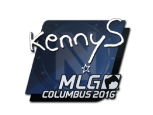 Наклейка | kennyS | MLG Columbus 2016