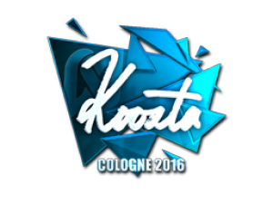 Наклейка | koosta (Foil) | Cologne 2016