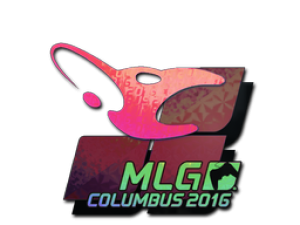 Наклейка | mousesports (голографическая) | MLG Columbus 2016