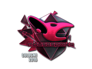 Наклейка | mousesports (металлическая) | Кёльн-2016